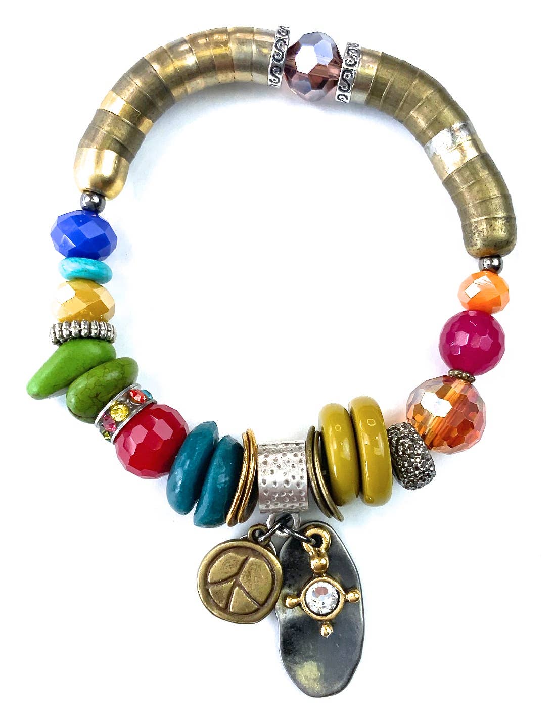 Lost & Found Trading - BR-Mixed Beaded with Stacked Bracelet