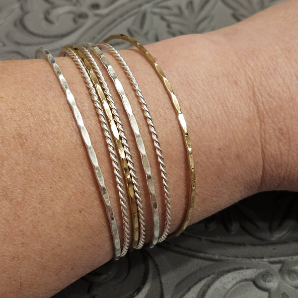 Singing River Boutique - Two-Tone Cuff Bracelet by Pomina