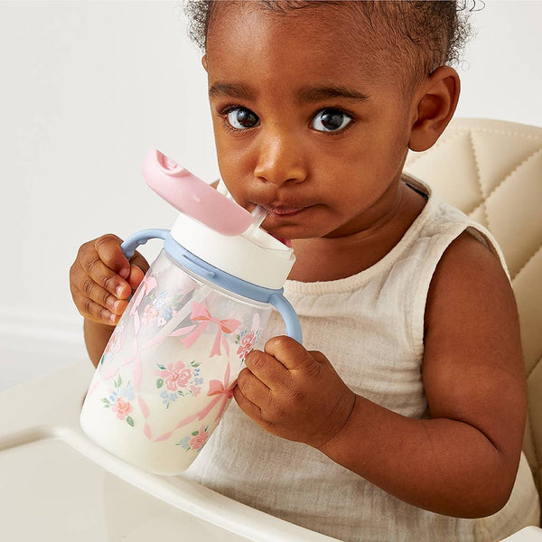Itzy Ritzy - *NEW OPTIONS* Itzy Sips™ - Straw Cup With Snap-Close Lid