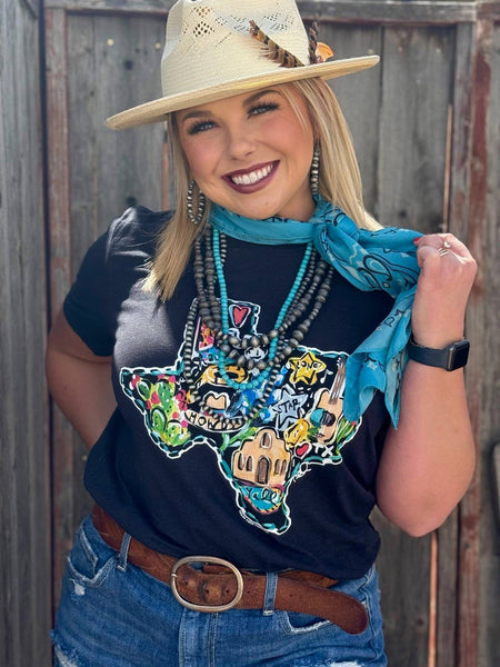 Texas True Threads - Callie Ann Stelter Texas Icons Tee