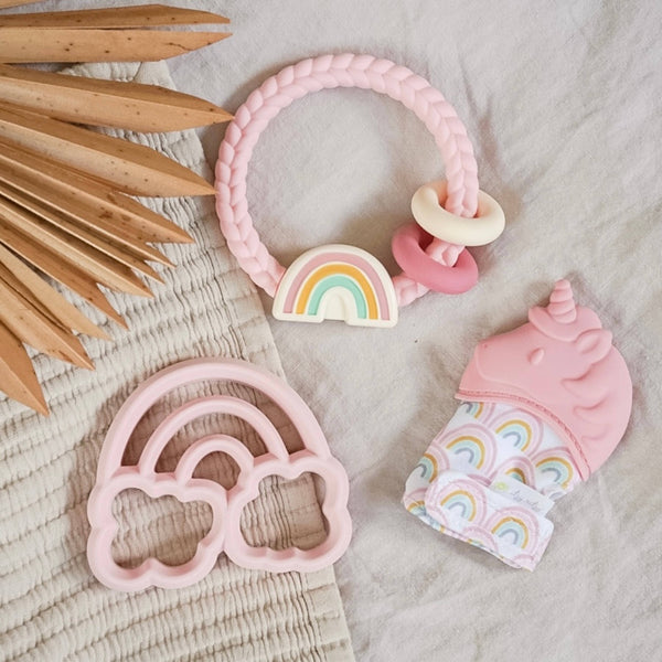 Itzy Ritzy - Ritzy Rattle™ Silicone Teether Rattles