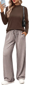 Mock Neck Lounge Set