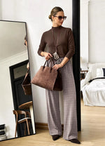 Mock Neck Lounge Set