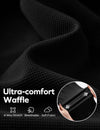 Wrinkle-Free Waffle Wide Leg Pants