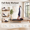 Foldable Wood Grain Pilates Reformer