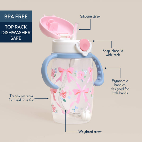 Itzy Ritzy - *NEW OPTIONS* Itzy Sips™ - Straw Cup With Snap-Close Lid