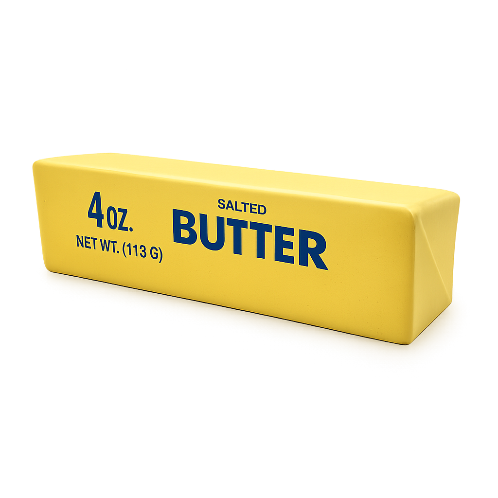 Novelty Brands - Fun Doh 6" Butter Stick Slow Rise Fidget Toy - 12/Display