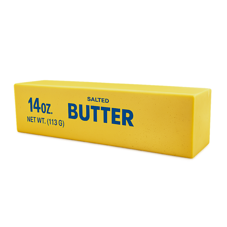 Novelty Brands - Fun Doh 10" JUMBO Butter Squish Slow Rise Toy- 9/Display