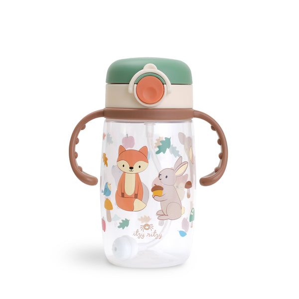 Itzy Ritzy - *NEW OPTIONS* Itzy Sips™ - Straw Cup With Snap-Close Lid
