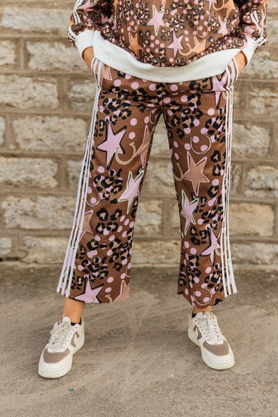 VARSITY RODEO - VR57 BROWN STAR HORSESHOE PANTS (7 Pieces)