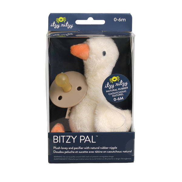 Itzy Ritzy - *NEW OPTIONS* Bitzy Pal Natural Rubber Pacifier & Plush