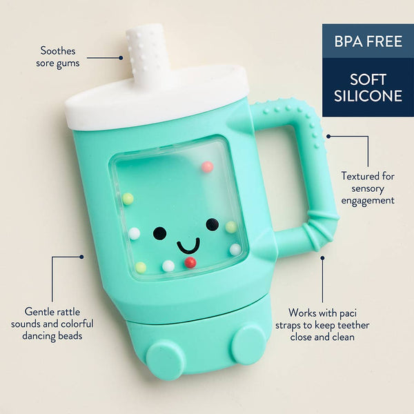 Itzy Ritzy - *NEW* Bitzy Shake™ - Silicone Teether with Rattle