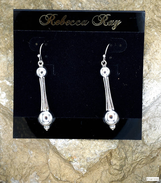 Rebecca Ray Jewelry - Silver Vintage Earring Drop