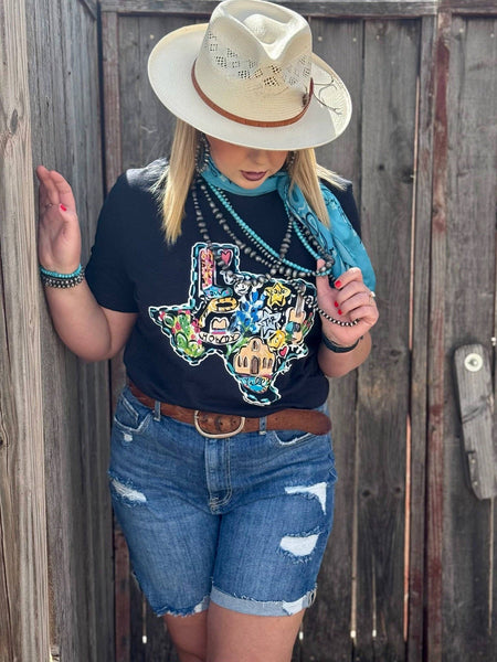 Texas True Threads - Callie Ann Stelter Texas Icons Tee