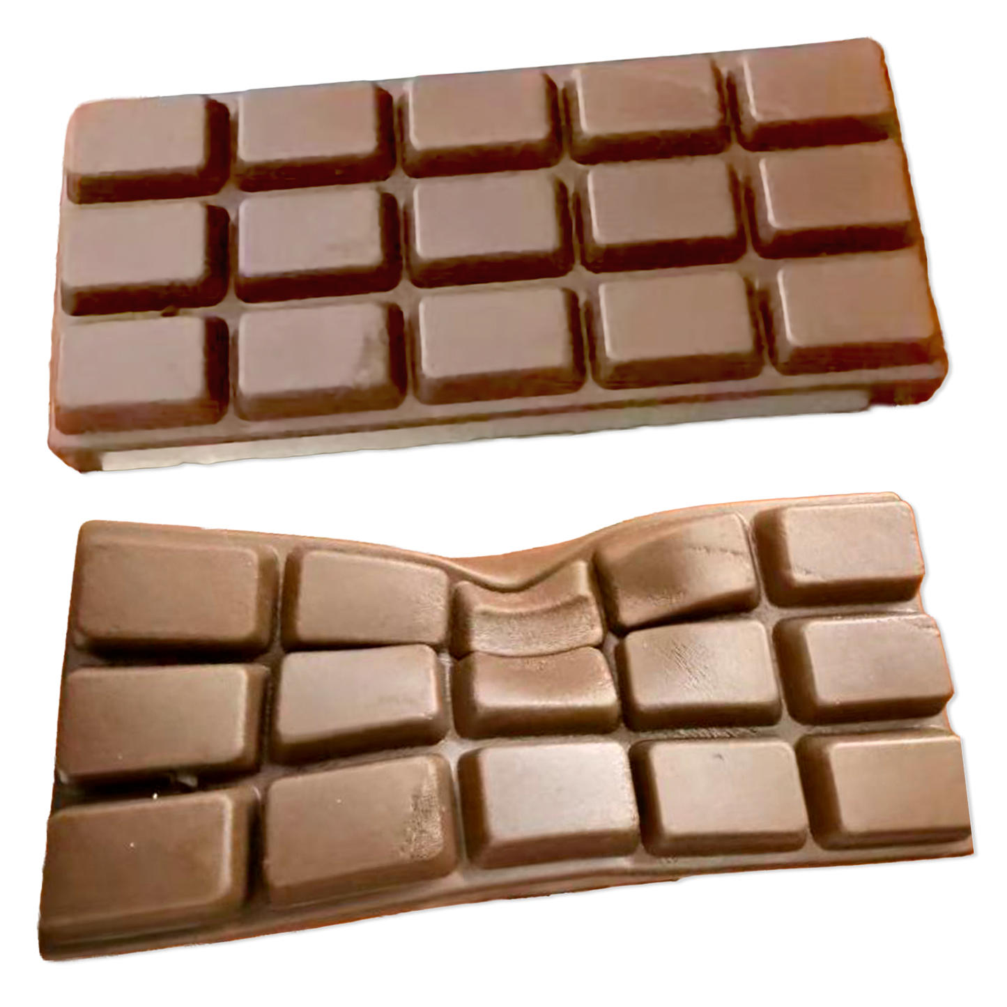 Novelty Brands - Fun Doh Slow Rise Scented Squishy Chocolate Bar - 12/Display