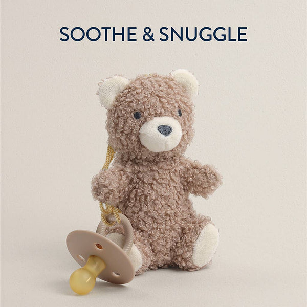 Itzy Ritzy - *NEW OPTIONS* Bitzy Pal Natural Rubber Pacifier & Plush