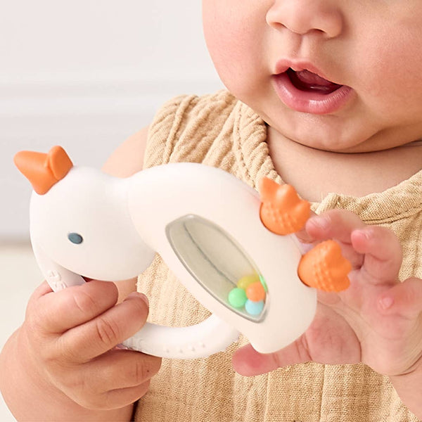 Itzy Ritzy - *NEW* Bitzy Shake™ - Silicone Teether with Rattle